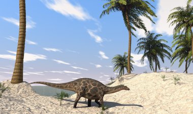 Dicraeosaurus yürüyüş