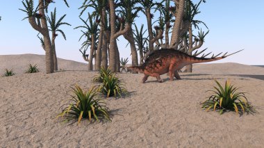 aralarında dinozor