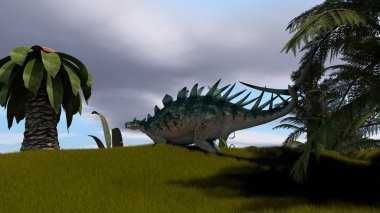 Antik aralarında dinozor