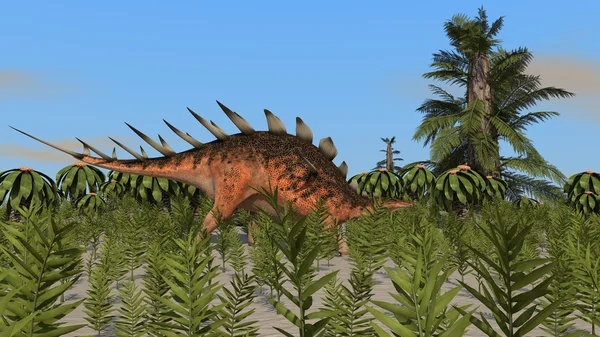 Gamla kentrosaurus dinosaurie — Stockfoto