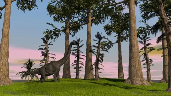 Brachiosaurus dinosaurie — Stockfoto