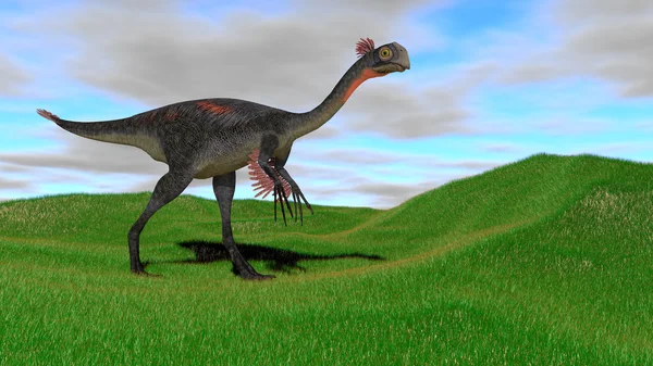 Dinosauro gigantoraptor — Foto Stock