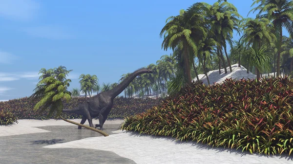 Dinossauro braquiossauro — Fotografia de Stock