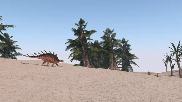 Dinosauro del Kentrosaurus — Foto Stock
