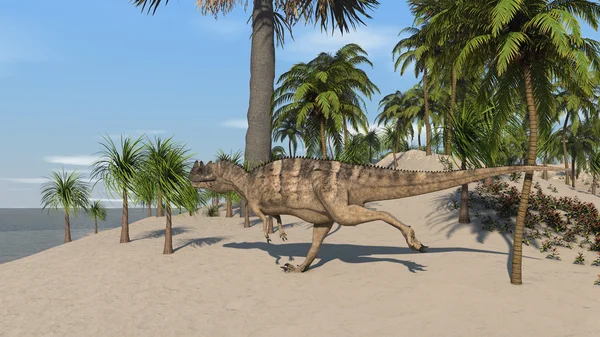 Ceratosaurus dinosaurus — Stockfoto