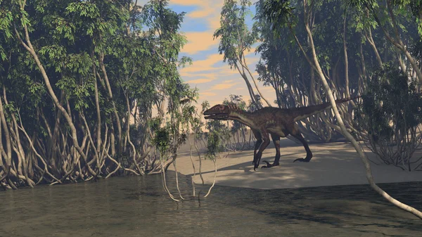 Ceratosaurus dinosaurie — Stockfoto