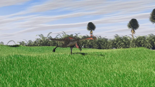 Dinosaurio gigantoraptor —  Fotos de Stock