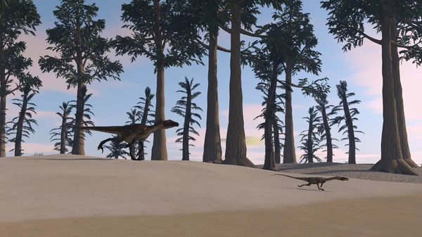 Utahraptor dinozor — Stok fotoğraf