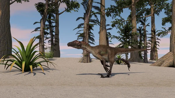 Utahraptor dinosaur — Stockfoto