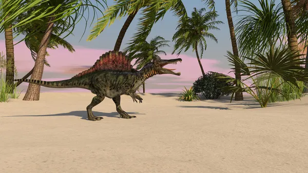 Spinosaurus dinozor — Stok fotoğraf