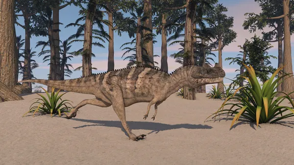 Ceratosaurus dinosaur - Stock-foto