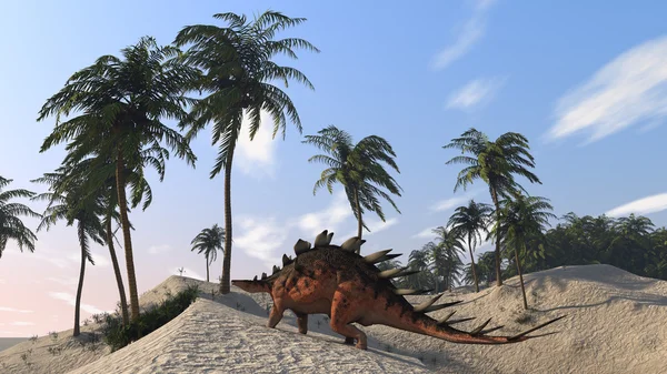 Gamla kentrosaurus dinosaurie — Stockfoto