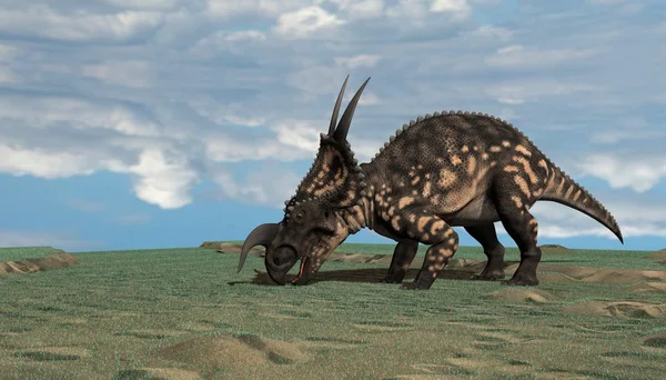 Einiozaur brązowy dinozaur — Zdjęcie stockowe