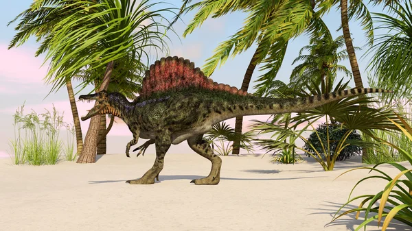 A Spinosaurus dinoszaurusz — Stock Fotó