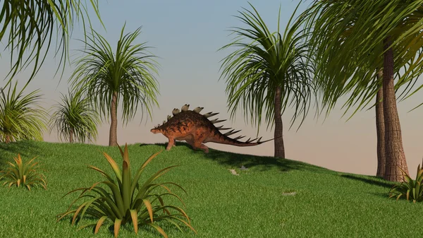 Kentrosaurus dinosaurie — Stockfoto