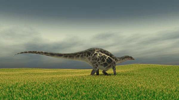 Dicraeosaurus en marche — Photo