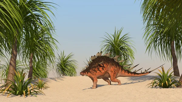 ヒカゲノカズラ恐竜 — ストック写真