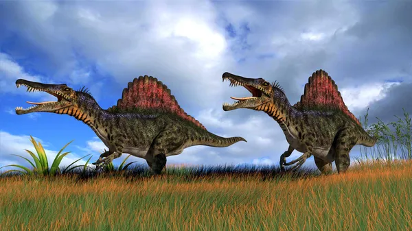 Spinosaurus dinozorlar — Stok fotoğraf