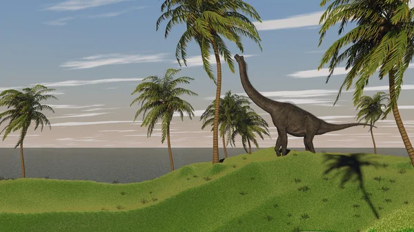 Brachiosaurus dinozor — Stok fotoğraf