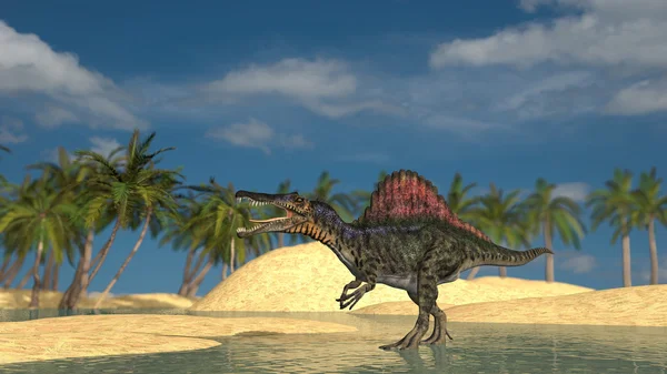 Spinosaurus dinosaurus — Stock fotografie