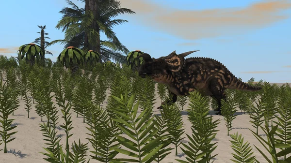 Barna einiosaurus dinoszaurusz — Stock Fotó