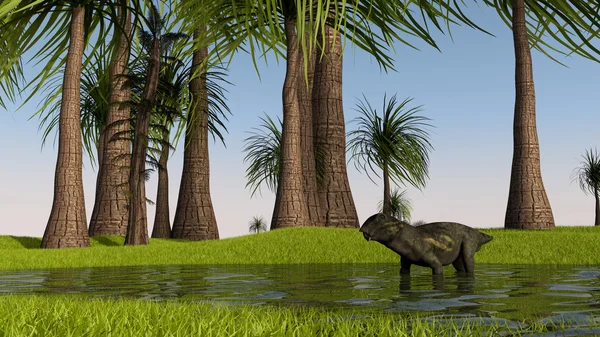 Lystrosaurus dinosaurie — Stockfoto