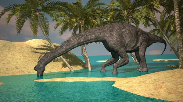 Dinosaurio braquiosaurio — Foto de Stock