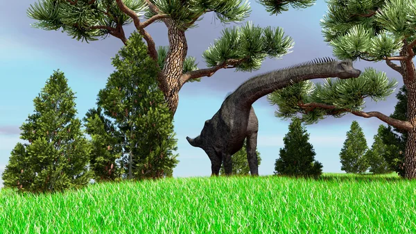 A Brachiosaurus dinoszaurusz — Stock Fotó