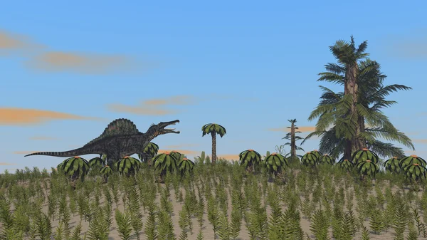 Spinosaurus dinosaur — Stock Photo, Image