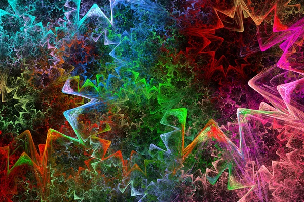 Fractal abstractie — Stockfoto