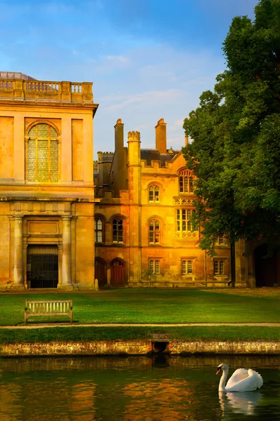 Art Cambridge University e Kings College Capela — Fotografia de Stock