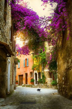 Sanat güzel eski kasaba provence