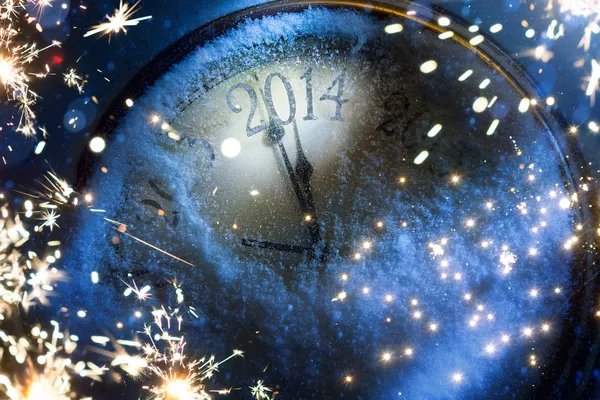 Arte Natale e Capodanno 2014 — Foto Stock