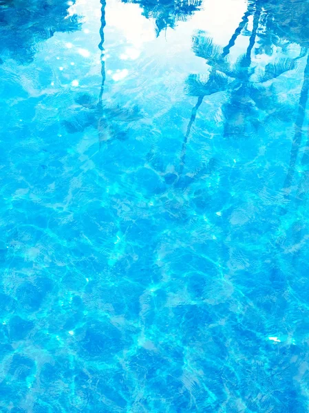 抽象的蓝色海面夏季背景 — 图库照片