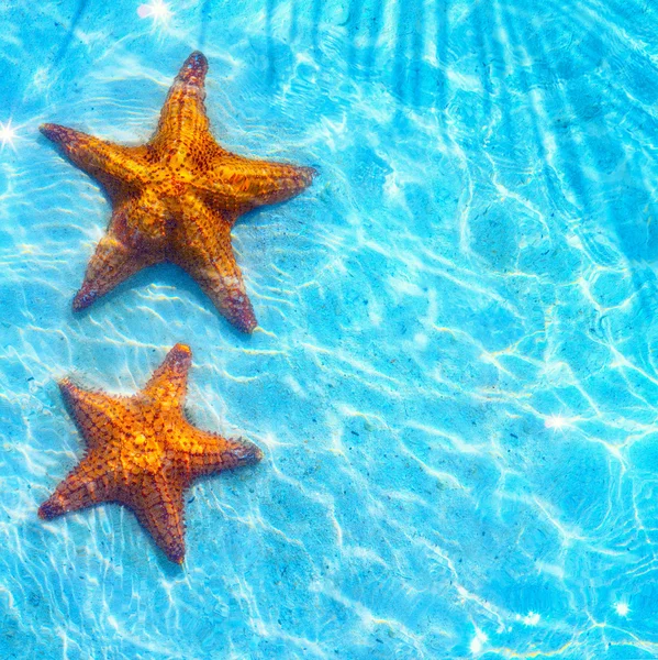 Astratto Blu mare Spiaggia sfondo — Foto Stock