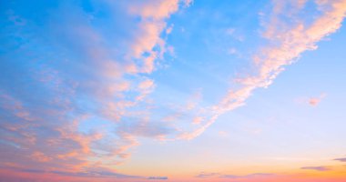 soyut güzel yaz gökyüzü arkaplanı; yeni gün Sunris