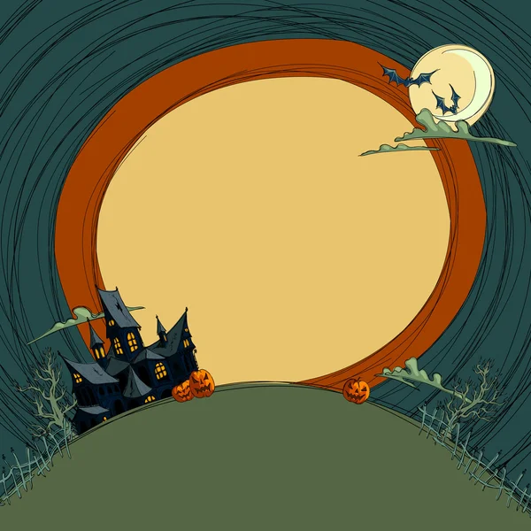 Fondo de Halloween — Vector de stock