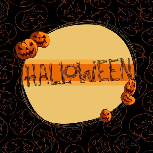 Fundo de Halloween — Vetor de Stock