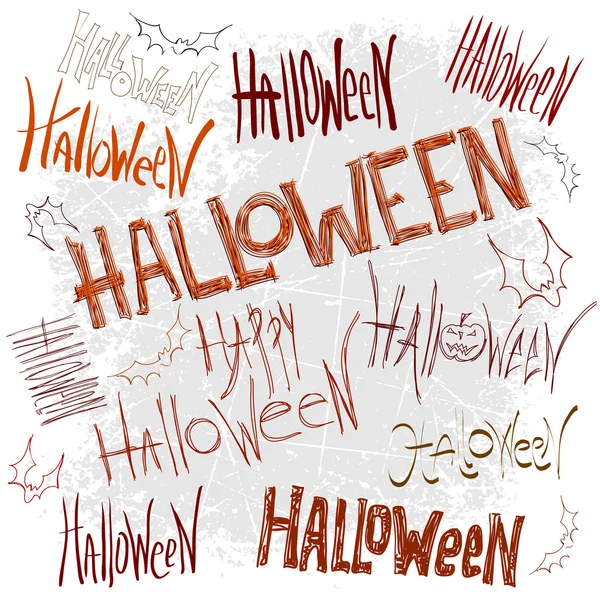 Halloween background — Stock Vector