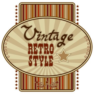 Retro Etiketi