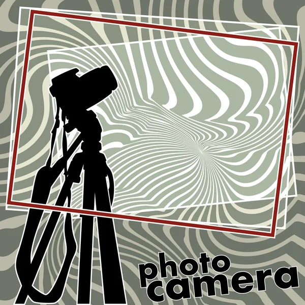 Photo camera — Stock Vector