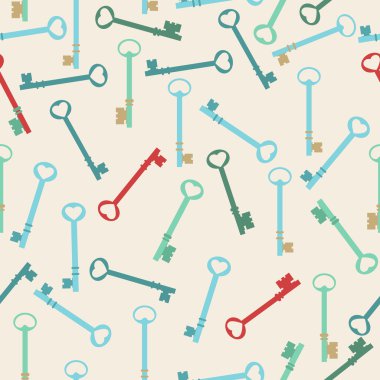 kalp şeklinde bir anahtar seamless modeli