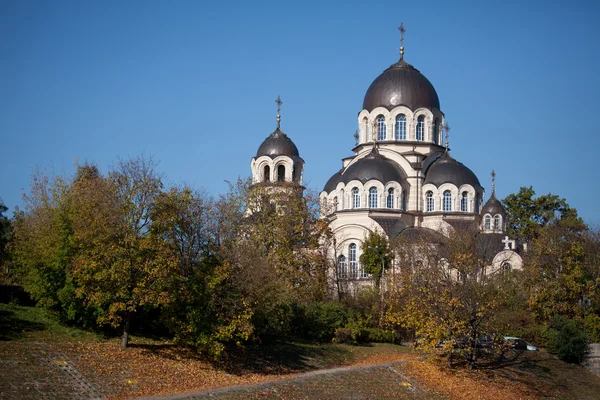 Церковь Знаменской Богоматери — стоковое фото