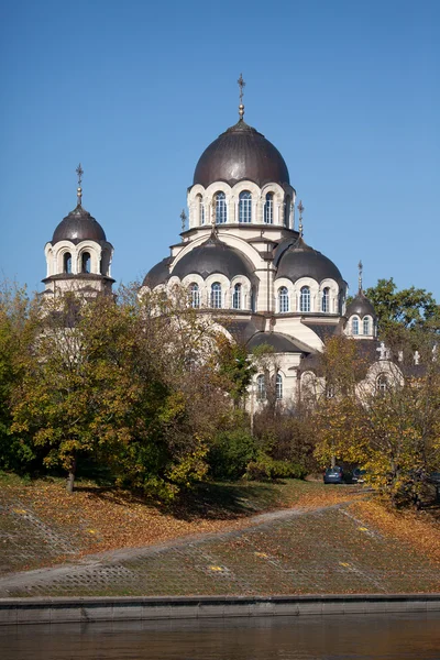 Церковь Знаменской Богоматери — стоковое фото