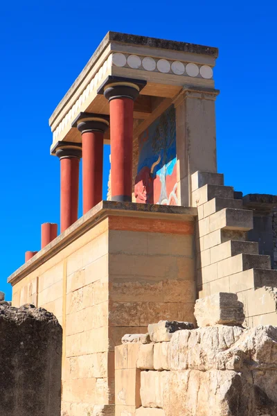 Minoiska palatset i Knossos — Stockfoto