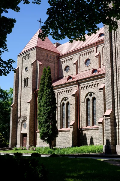 Церква в Zverynas, Вільнюс — стокове фото