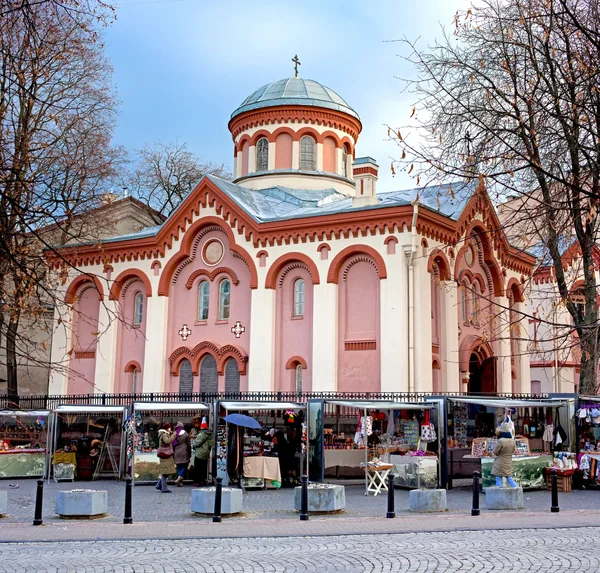 Εκκλησία της Αγίας Παρασκευής στο Βίλνιους — Φωτογραφία Αρχείου