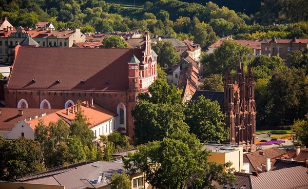 Iglesia de Santa Ana en Vilna, Lituania — Foto de Stock