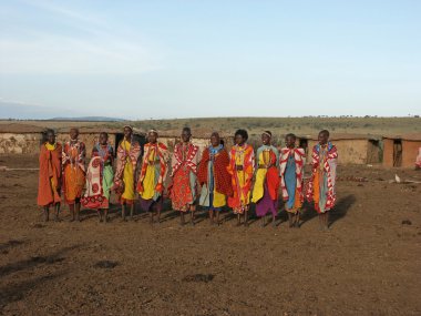 dans Masai kadın