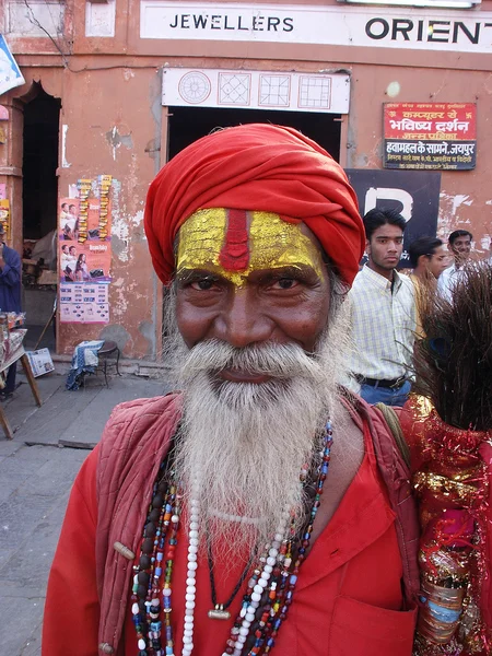 Homem velho indiano — Fotografia de Stock